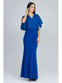 Платье стандартного кроя Figlfigl, синий