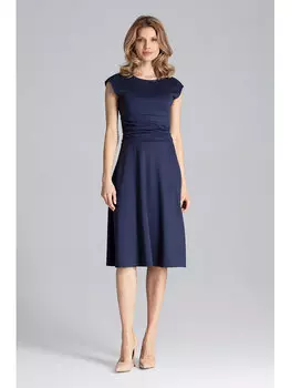 Платье стандартного кроя Figlfigl, синий