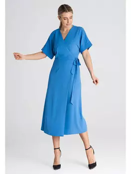 Платье стандартного кроя Figlfigl, синий