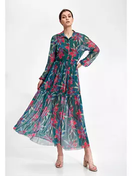 Платье стандартного кроя Figlfigl, синий