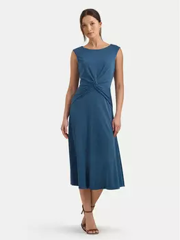 Платье стандартного кроя Lauren Ralph Lauren, синий