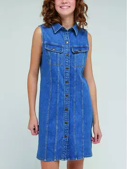 Платье стандартного кроя Lee, синий