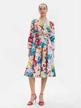 Платье стандартного кроя Max&Co., мультиколор