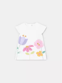 Платье стандартного кроя Mayoral, белый