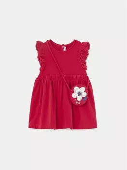 Платье стандартного кроя Mayoral, красный