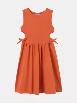 Платье стандартного кроя Mayoral, оранжевый