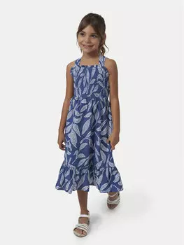 Платье стандартного кроя Mayoral, синий