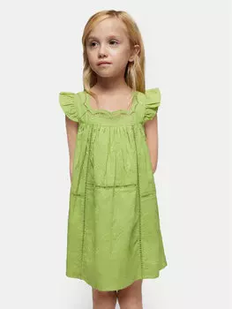 Платье стандартного кроя Mayoral, зеленый