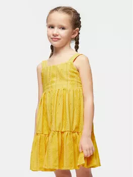 Платье стандартного кроя Mayoral, желтый