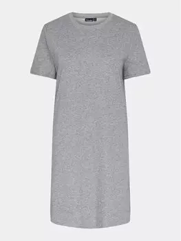 Платье стандартного кроя Pieces, серый