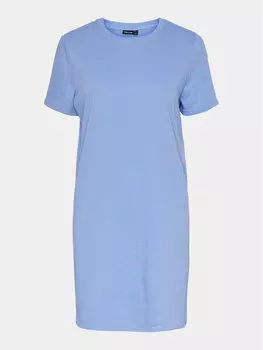 Платье стандартного кроя Pieces, синий