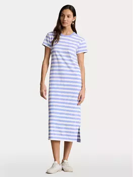 Платье стандартного кроя Polo Ralph Lauren, синий