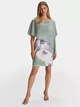 Платье стандартного кроя Swing, зеленый