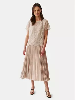 Платье стандартного кроя Tatuum, бежевый