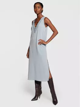 Платье стандартного кроя Ted Baker, синий