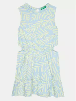 Платье стандартного кроя United Colors Of Benetton, синий