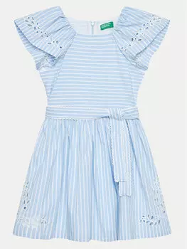 Платье стандартного кроя United Colors Of Benetton, синий