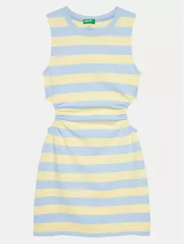 Платье стандартного кроя United Colors Of Benetton, мультиколор