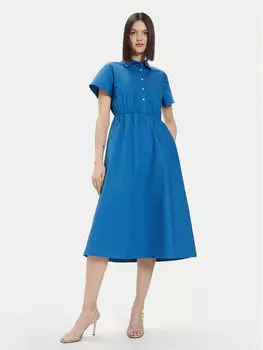 Платье стандартного кроя United Colors Of Benetton, синий