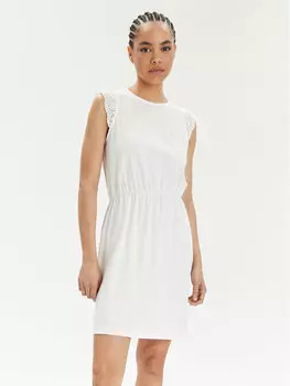 Платье стандартного кроя Vero Moda, белый