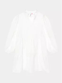 Платье стандартного кроя Vero Moda Girl, белый