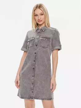 Платье стандартного кроя Vero Moda, серый