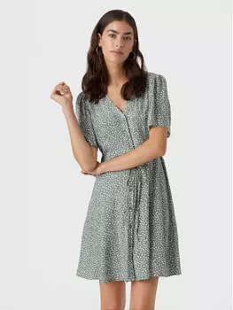 Платье стандартного кроя Vero Moda, зеленый