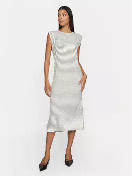 Платье стандартного кроя Vila, экрю