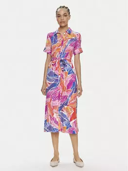 Платье стандартного кроя Vila, мультиколор