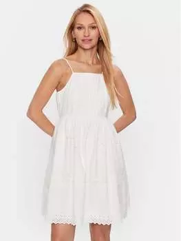 Платье стандартного кроя Yas, белый