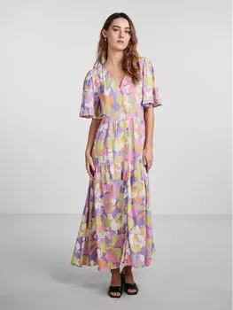 Платье стандартного кроя Yas, фиолетовый