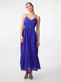 Платье стандартного кроя Yas, синий