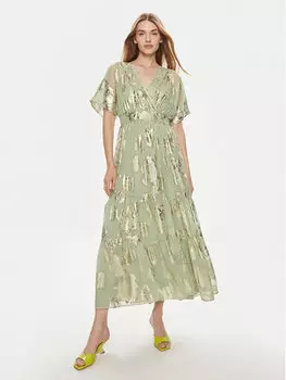 Платье стандартного кроя Yas, зеленый