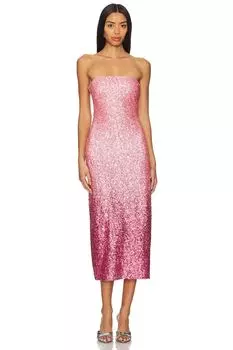 Платье стасии Loveshackfancy, розовый