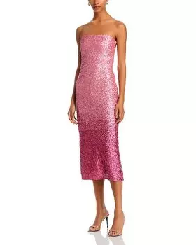 Платье Стасии LoveShackFancy, розовый