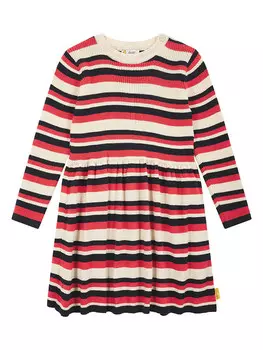 Платье Steiff Kleid, цвет Creme/Rot/Schwarz