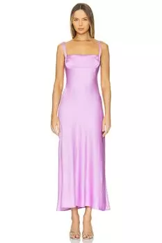 Платье стейси Astr The Label, сиреневый