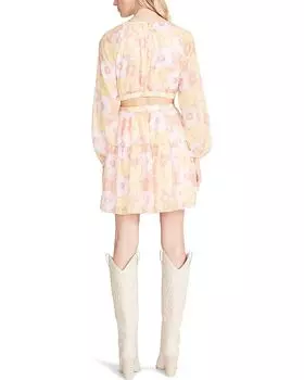 Платье Steve Madden Cadi Mini Dress, цвет Pink Multi