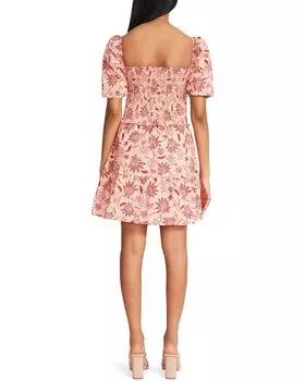 Платье Steve Madden Cotton Candy Dress, цвет Coral Pink
