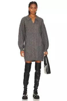 Платье Steve Madden Debbie Sweater, цвет Heather Grey