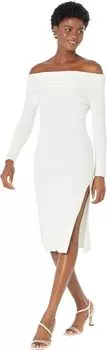 Платье Steve Madden Francesca Sweaterdress, цвет Pristine Ivory