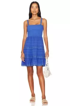 Платье Steve Madden Happy Tiers, цвет Amparo Blue