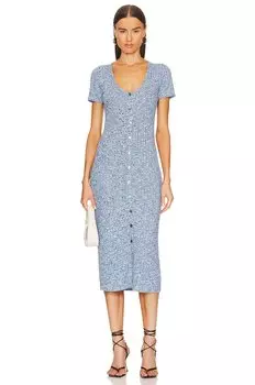 Платье Steve Madden Knits A Long Story, цвет Navy Space Dye