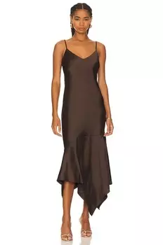 Платье Steve Madden Lucille Slip, цвет Demitasse