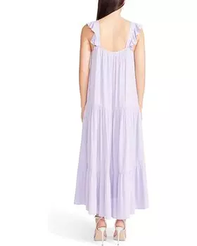 Платье Steve Madden Under The Sun Dress - Crinkle Maxi with Adjustable Straps, цвет Lilac