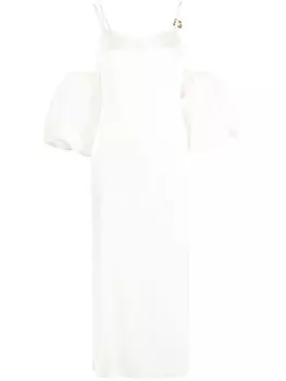 Платье Stevie с открытыми плечами Rejina Pyo, белый
