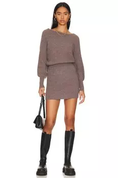 Платье Stitches & Stripes Reina Knit, цвет Dusty Mauve