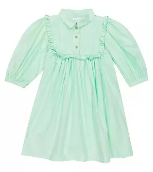 Платье Стиви из хлопка Morley, зеленый