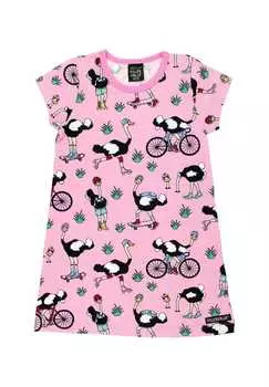 Платье страус Villervalla, розовый