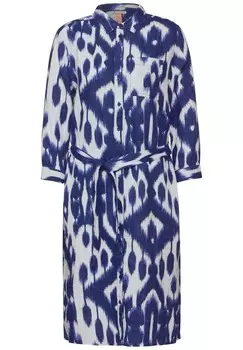 Платье STREET ONE Dress, темно-синий